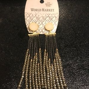 BRAND NEW: BEAUTIFUL, ELEGANT,  EARRINGS FROM WORLD MARKET